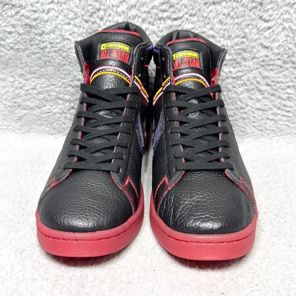 Converse Pro Leather‎ Chinese New Year Mens Size 11.5 Sneakers Shoes Black Red